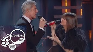Vignette de la vidéo "Sanremo 2019 – Alessandra Amoroso e Claudio Baglioni cantano "Io che non vivo""