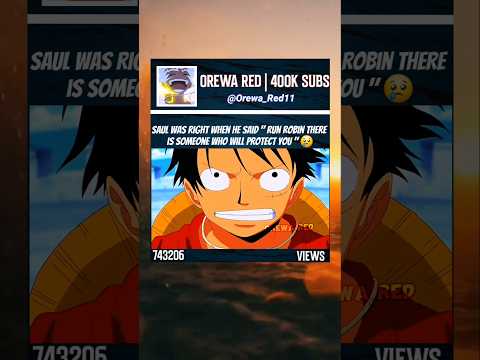 #onepiece #nicorobin #luffy
