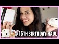 15th Birthday Haul! | Ava Jules