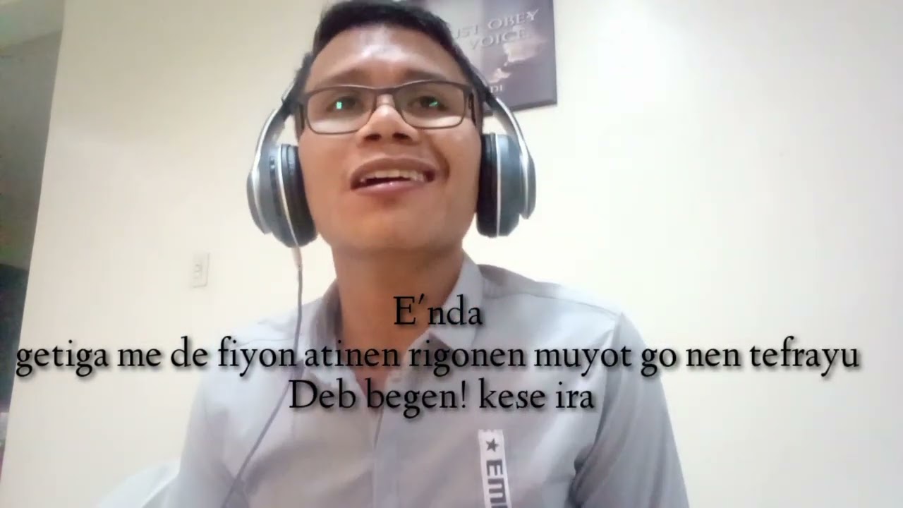 That's why you go away. Teduray version.