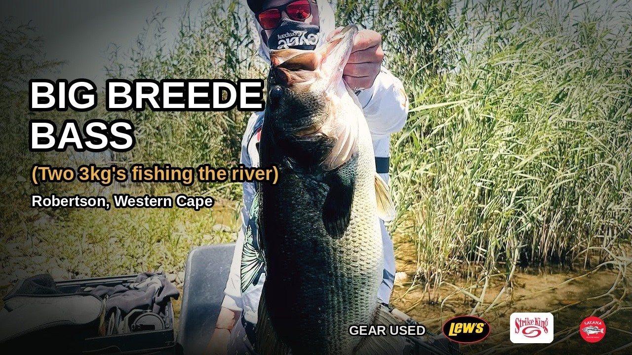 Back-to-Back 3kg BASS on the Breede River!