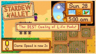 The BEST Quality of Life Mods for Stardew Valley