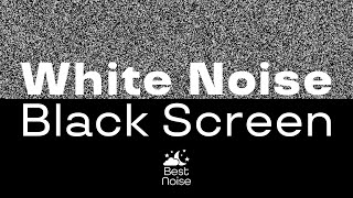 White Noise Black Screen (8 hours continuous) 432 Hz LPF