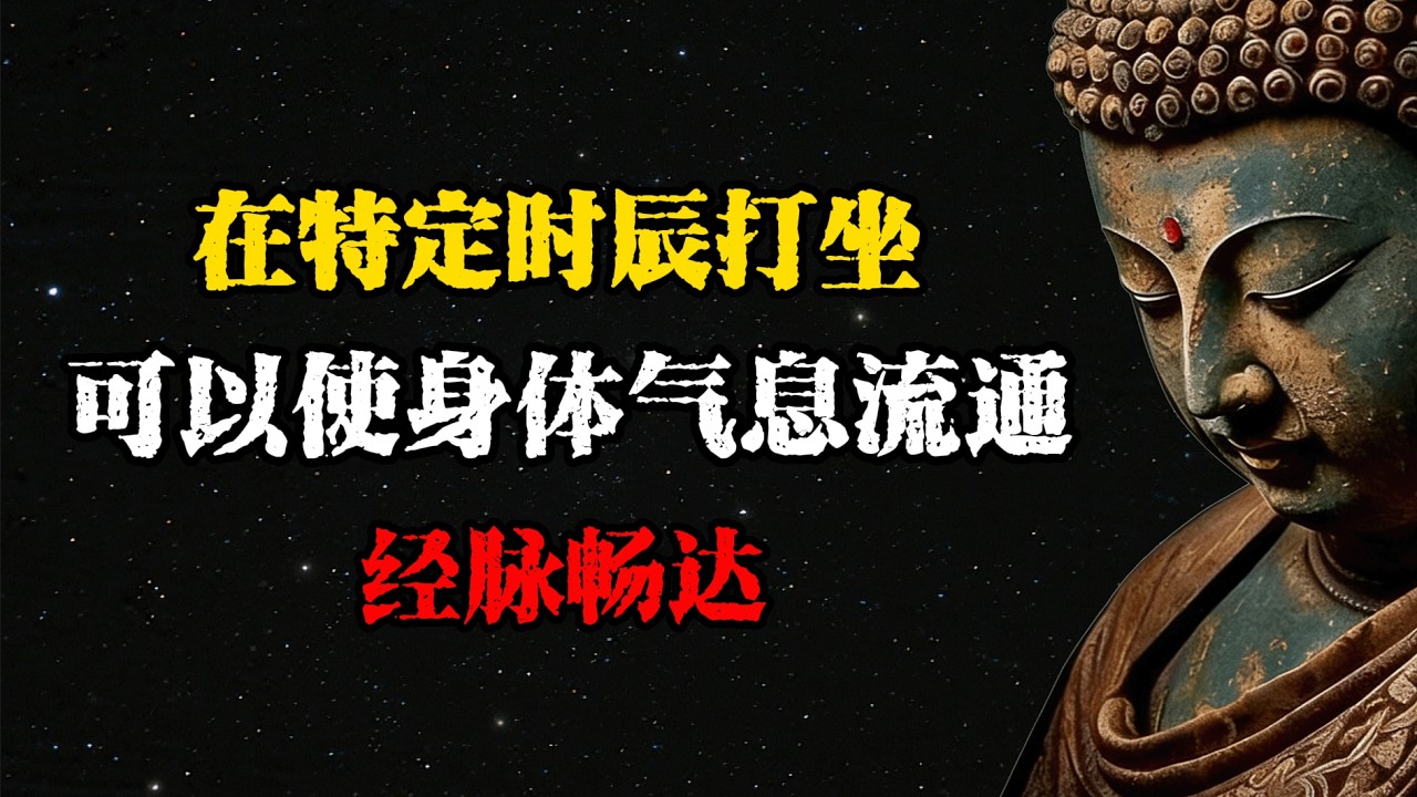 达摩祖师秘传：修行者若能在特定时辰打坐，可以使身体气息流通，经脉畅达  #佛學 #佛法 #佛教 #禅悟佛心 #因果報應 #傳統文化 #佛教文化 #修心修行
