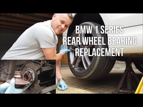 Bmw Rear Wheel Bearing Replacement "in Situ" On The Car. 1 Series 118d 2,3,4,5 series all the same.