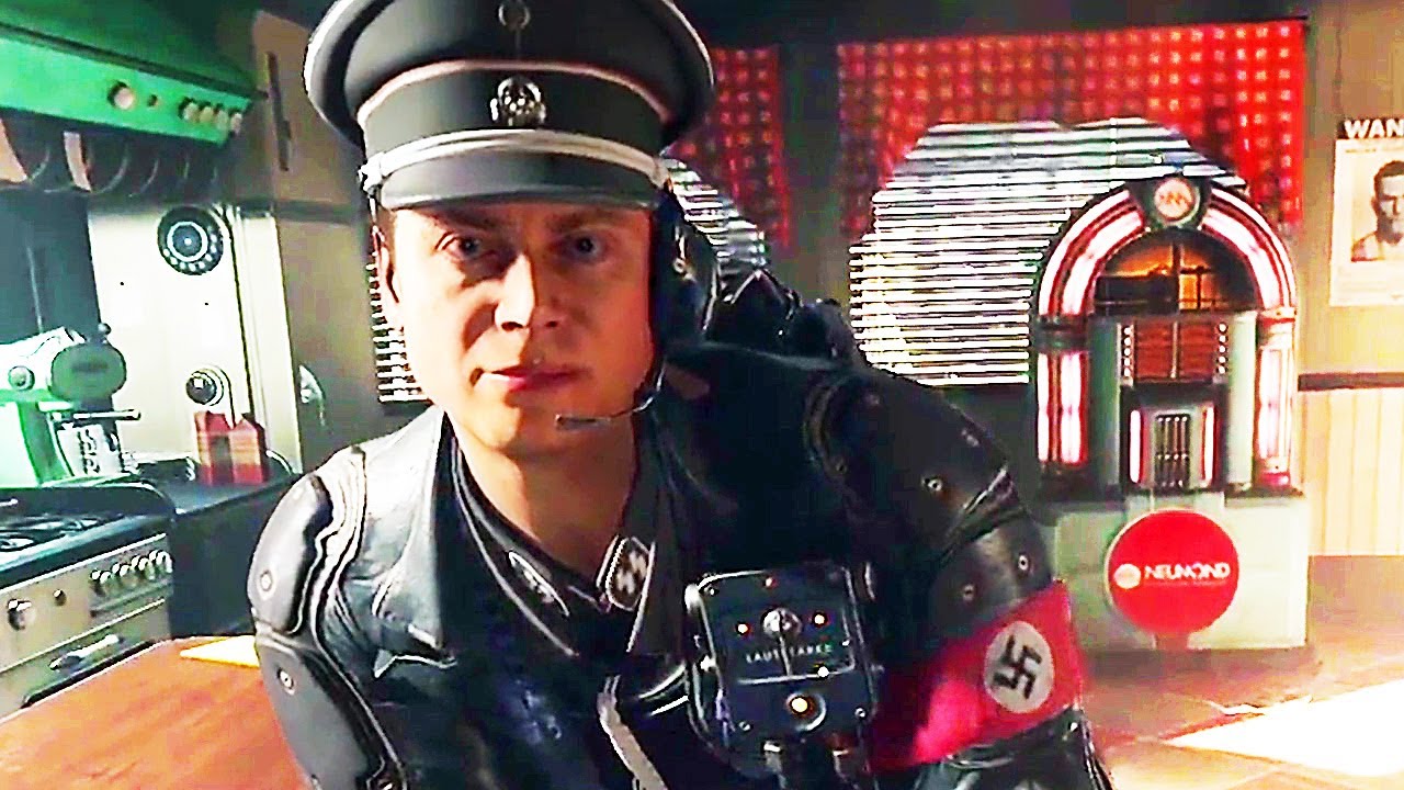 WOLFENSTEIN 2 Gameplay : Nazi Encounter (2017) PS4 / Xbox One / PC