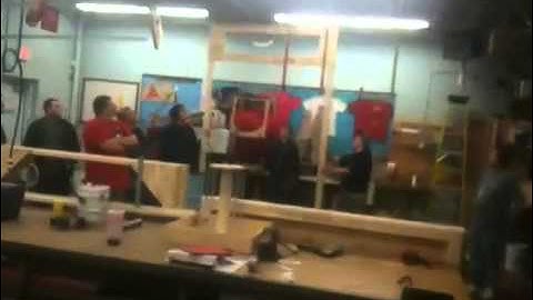 FRC 2013 frisbee shooter