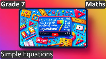 Grade 7 | Maths | Simple Equations | Free Tutorial | CBSE | ICSE | State Board