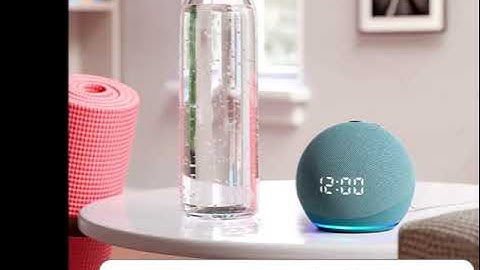 All new Echo Dot 4th Gen  Smart speaker with clock and Alexa  Glacier White