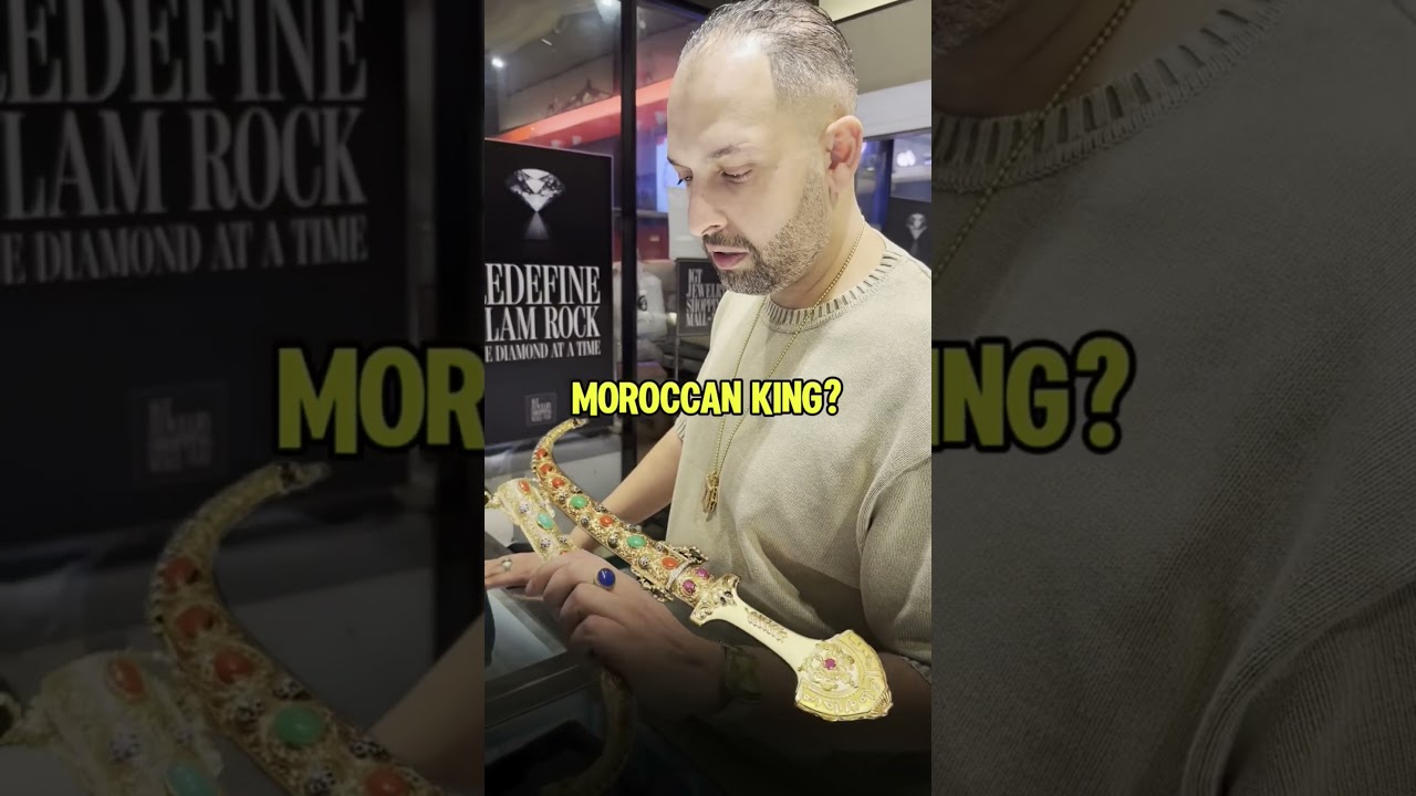 Morocco king's dagger 