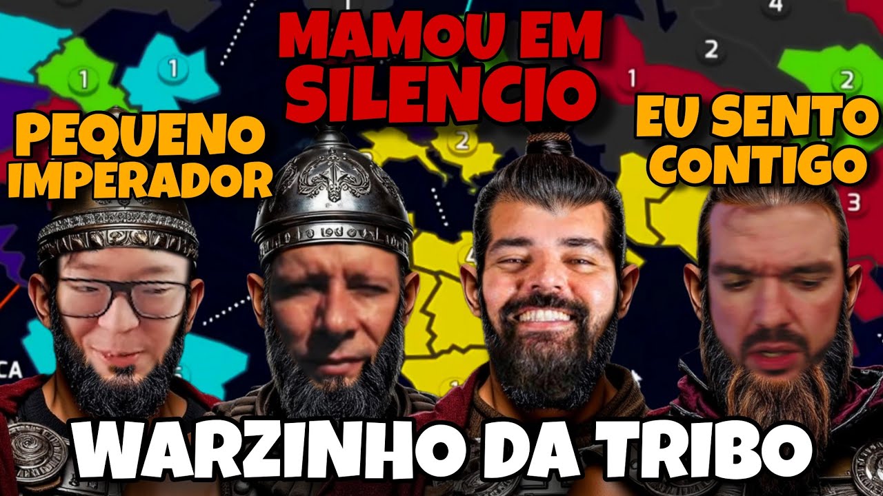 WAR DA TRIBO: GAULÊS, LIMINHA, BT, VVV, LINDINHO E BRUNA EM UMA BATALHA ÉPICA!