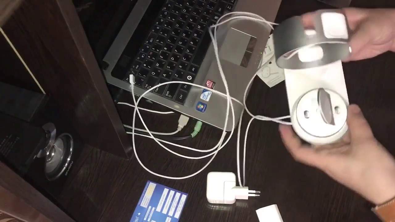 Док станция DIY 3 в 1 для iPhone, Apple Watch и airpods /Посылка из Китая,