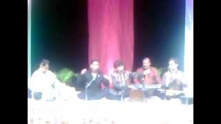Shibu ji on tabla and hussain brothers performing ghazal