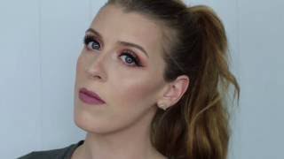 Glam Fall Makeup tutorial | Abbey Lynn
