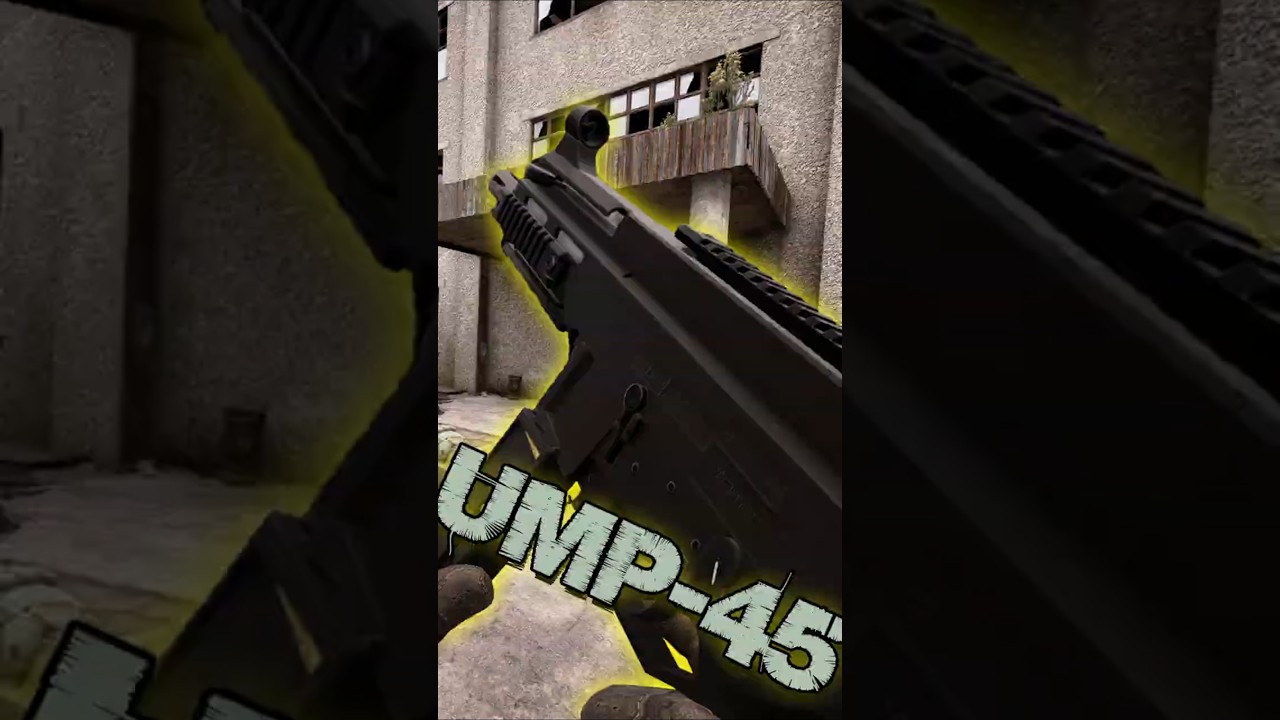 S.T.A.L.K.E.R. 2 Пистолет-пулемет UMP-45 (Оружейный мод) 