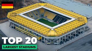 🇩🇪 Top 20 Largest Football Stadiums in Germany