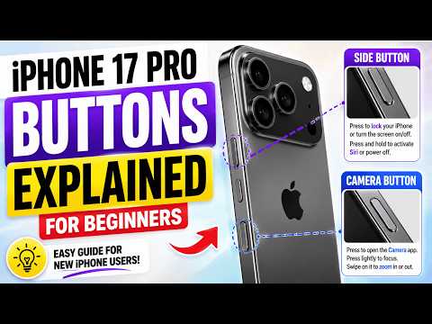 iPhone 17 Pro Buttons Explained for Beginners