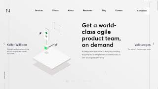 Netguru Homepage 2020