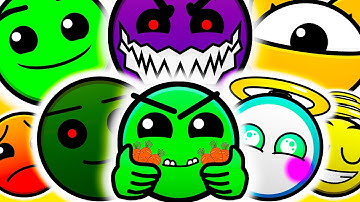 Custom Geometry Dash Difficulty Faces | Full Version (Version 5.1)