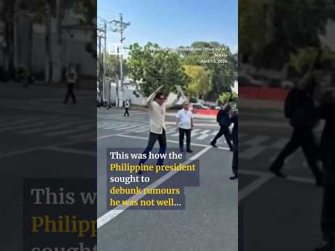 Philippine President Marcos Jnr puts on fitness show to debunk health rumours