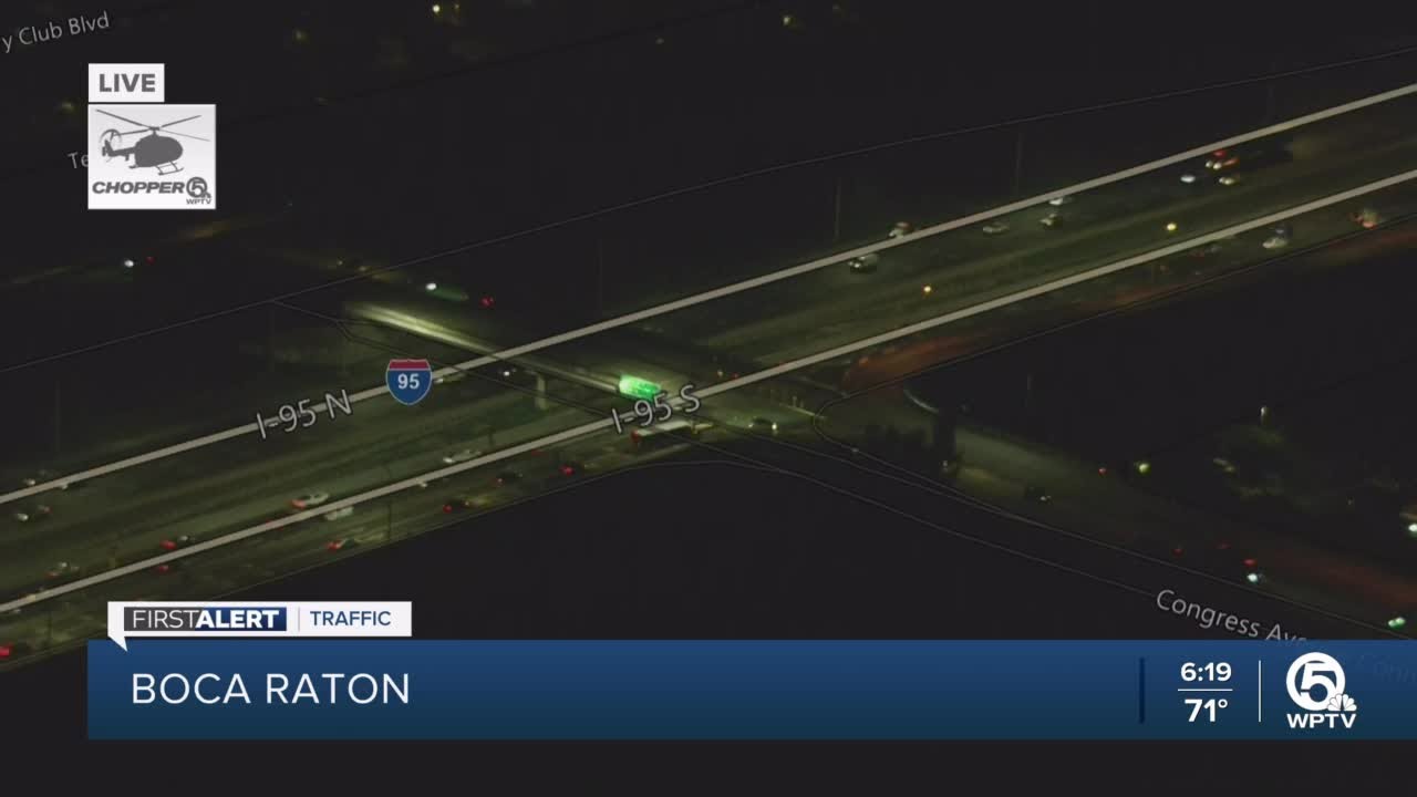 Lanes reopen on Interstate 95 in Boca Raton following deadly crash ...