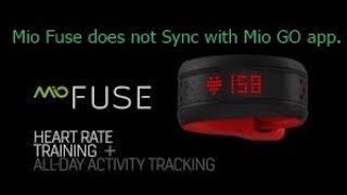 Mio Fuse syncing Problem....Fix?? screenshot 4