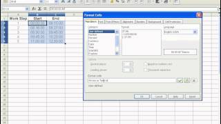 Time in Spreadsheets Part 1 -- (Excel, Libreoffice, Openoffice)