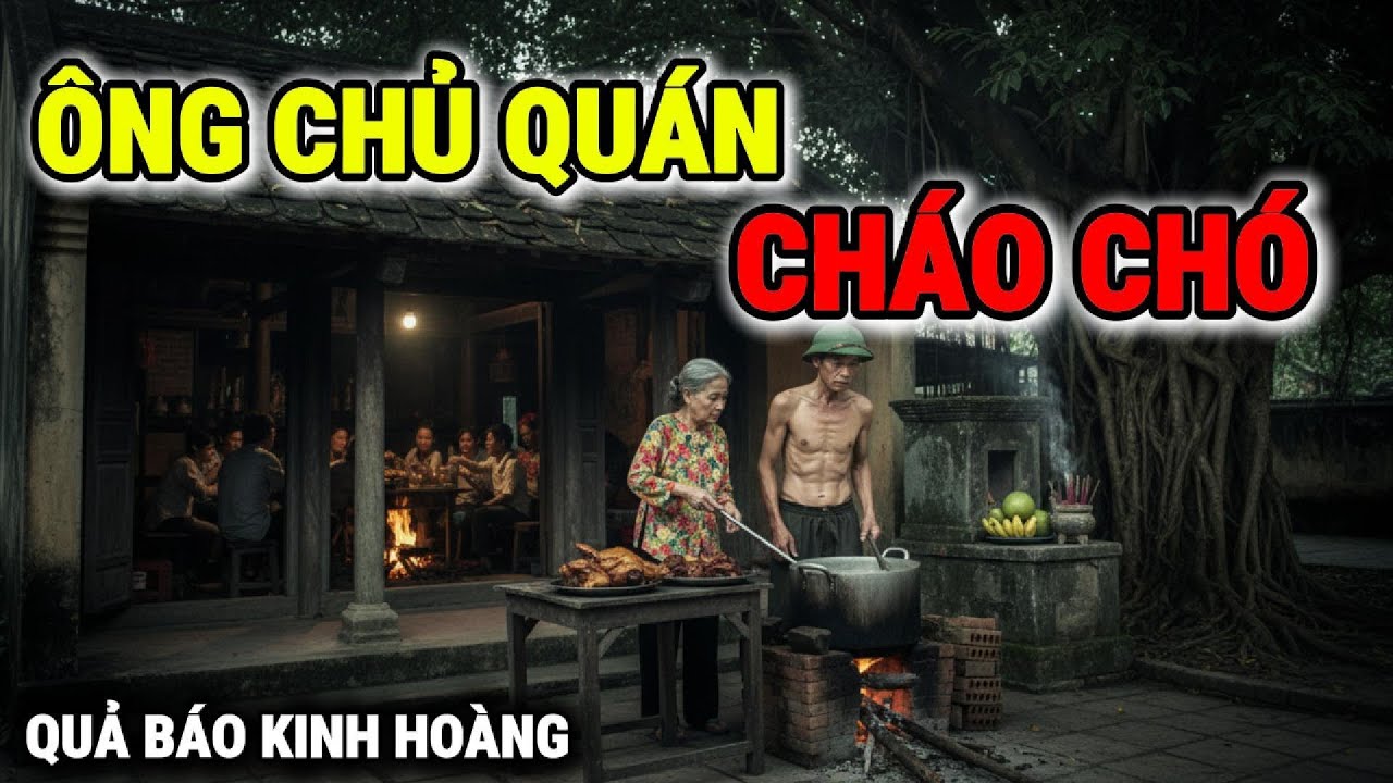 ÔNG CHỦ QUÁN CHÁO CHÓ Nhận QUẢ BÁO Rợn Người | Truyện NHÂN QUẢ Có Thật