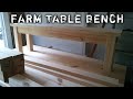 farmhouse table build (part 2) THE BENCH farmhouse table build (part 2) THE BENCH