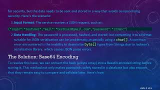How to Change the Type of Password Property for Secure Serialization in Java