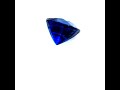 Vidéo: Saphir fin coussin 4.5x4.5mm 0.54ct