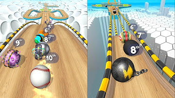 Going Balls - EPIC RACE LEVEL Gameplay #132