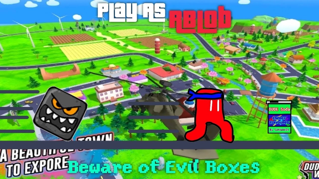 Play As RBlob 1.0.0 Gameplay | A New Game By KirilSixth |