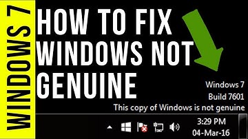How to Fix Windows is Not Genuine | Remove Build 7601/7600 | 100% Working Windows 7/8/10 | 2021