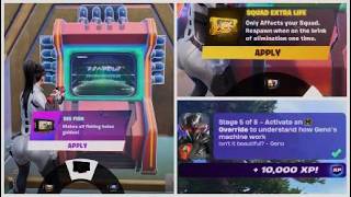 Easily Activate an Override to Understand How Geno's Machine Work - Fortnite Geno Story Quest