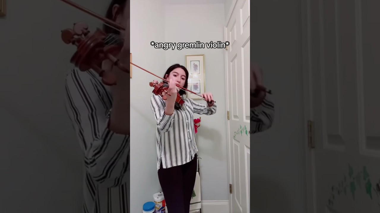 *angry gremlin violin* 🎻😤 