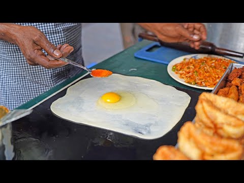 Unique Egg Stuffed Mini Paratha of Bengal | Bangladeshi Street Food