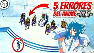 ❌SAINT SEIYA: las 5 peores metidas de pata del ANIME