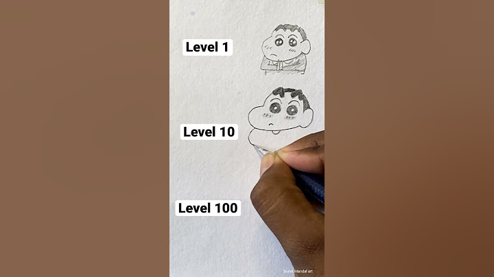 How to draw shinchan level 1 to level 100 😳 #shorts #shinchan #drawing #art #cartoon