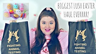 Biggest LUSH Easter Haul EVERRR!