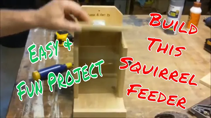 How To Build A Squirrel Feeder Lift Top Squirrel F...