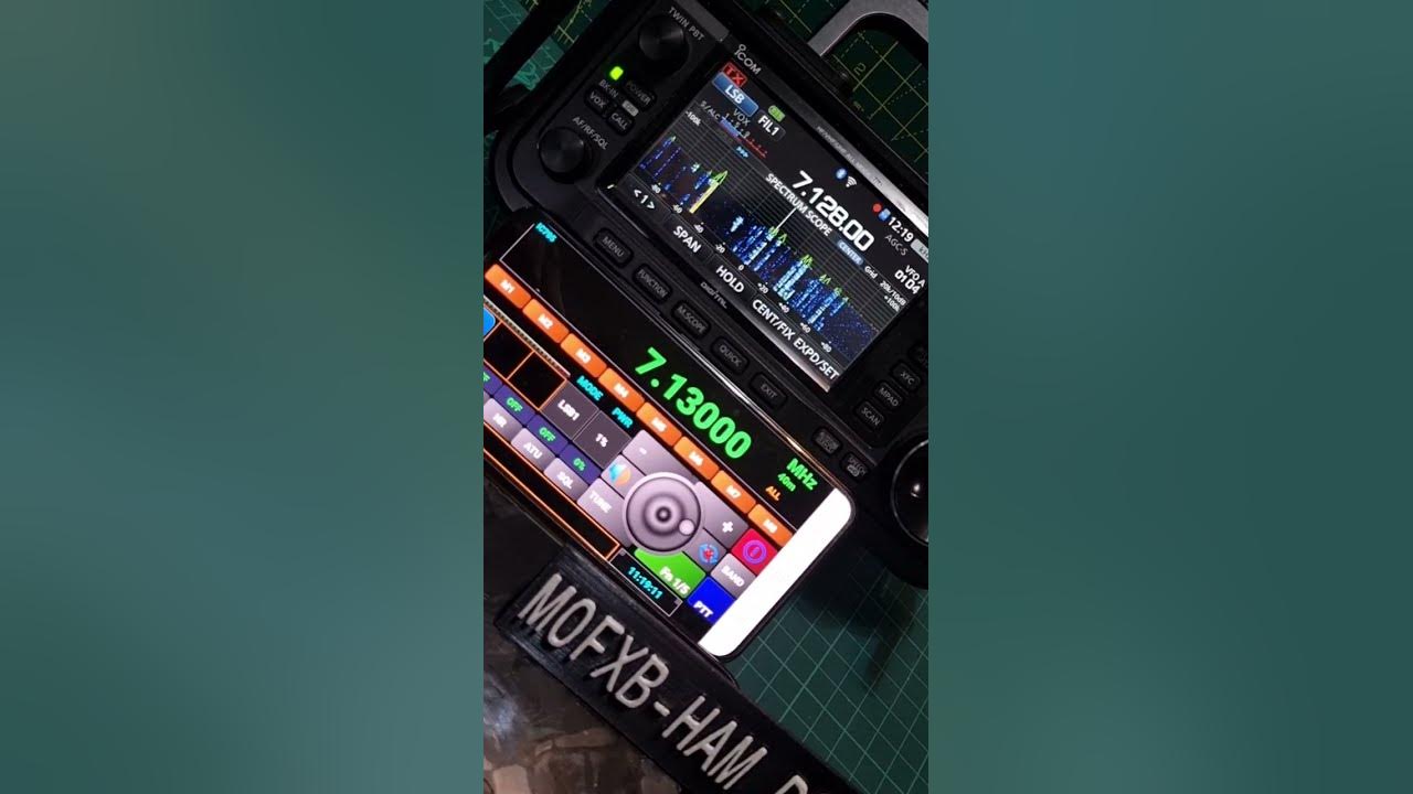 IC705 APP Pocket RX/TX YouTube