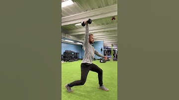 Split Stance Single Arm Press
