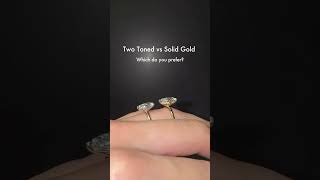 Famous two toned vs solid gold Profile