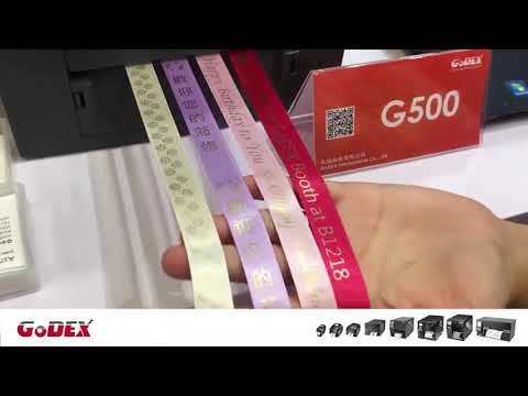 Godex G500 Bouquet ribbon application