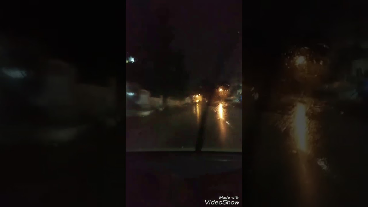 Time lapse Night Drive in Rain YouTube