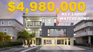 Inside a $4,980,000 Luxury Waterfront Home In Key Largo, FL