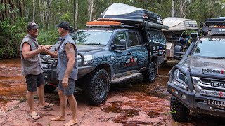 🔥  EPIC DAY/NIGHT 4WDING — Towing 7M TRAILERS through GROOTE EYLANDT (Australia)