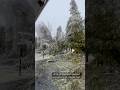 The next morning after a major ice storm #onstorm #ice #nopower #strom #damage #extremeweather