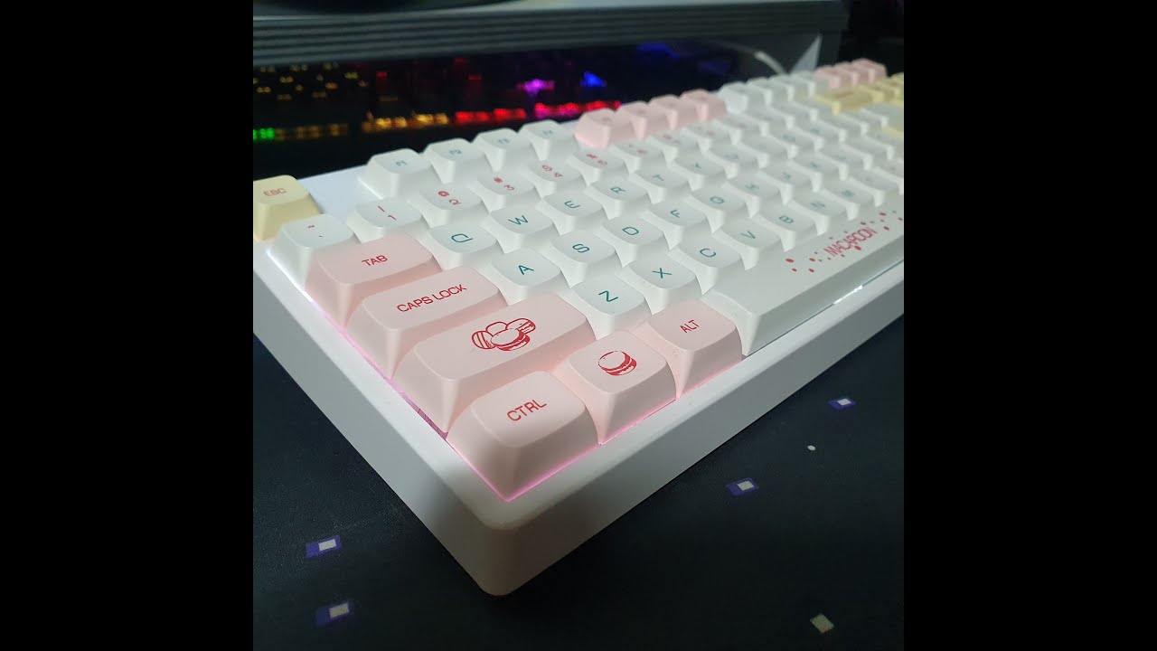 KN01 무접점 55G XDA 프로파일 타건영상